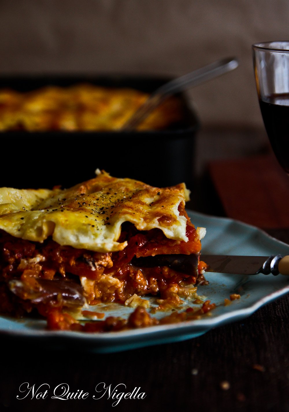 Chicken & Vegetable Lasagna Not Quite Nigella