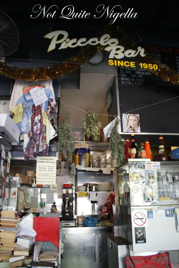 Piccolo Bar, Vittorio Bianchi, Kings Cross Not Quite Nigella