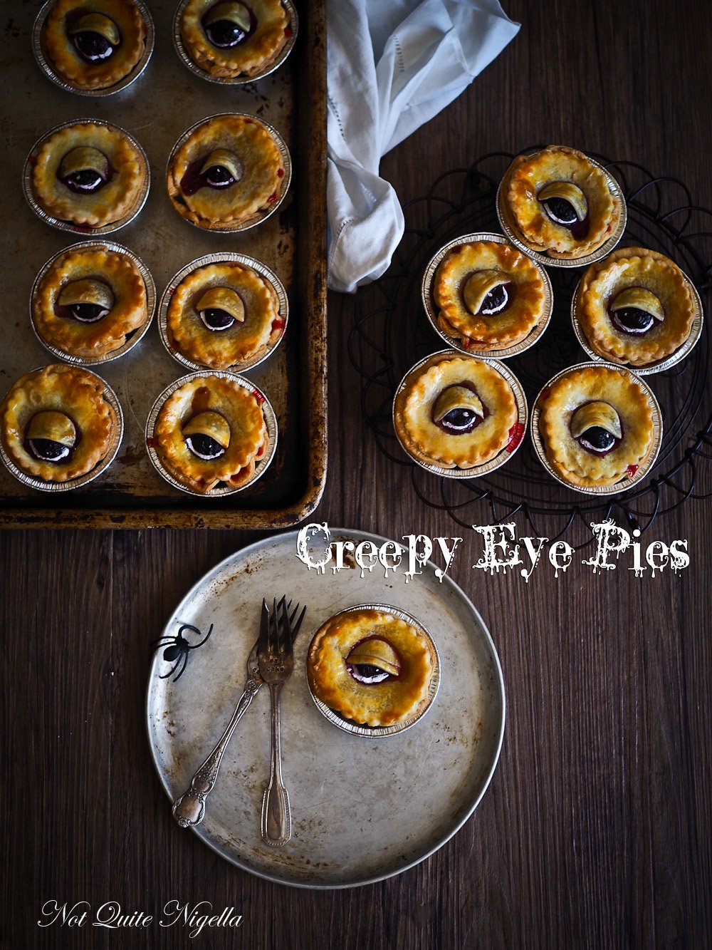 Halloween pies recipe Not Quite Nigella