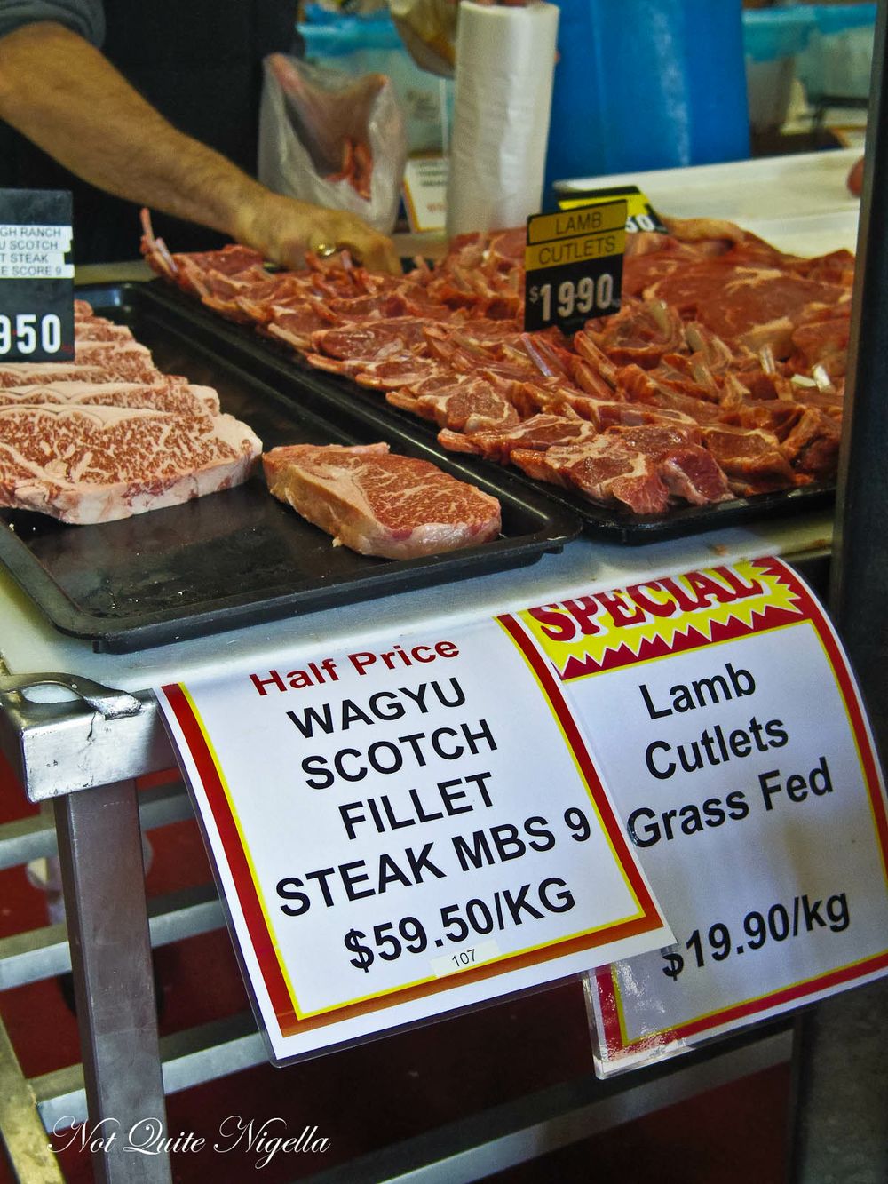 Vic's Meat, Mascot Not Quite Nigella