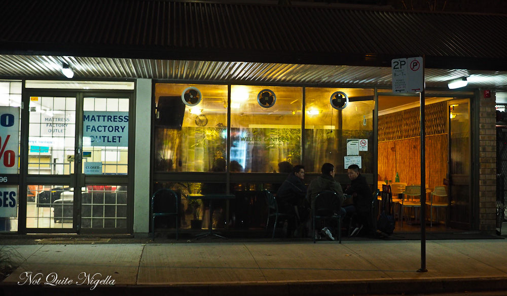 Willis Canteen Ultimo Not Quite Nigella