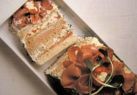 Smörgåstårta-Swedish Sandwich cake