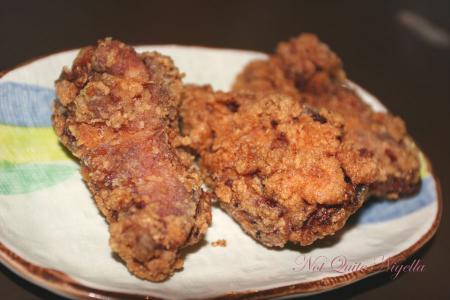 Ryo’s Noodles Crows Nest-Spicy deep fried chicken wings ($4)