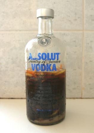 Christmas pudding vodka