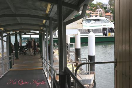 Walk to wharf