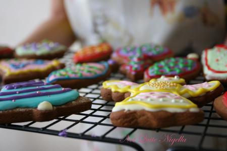 Gingerbread Christmas baubles