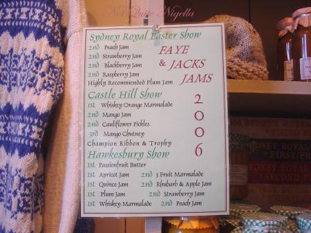 French toast with Faye and Jack’s Jams from Leura, The Blue Mountains