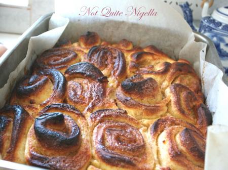 Nigella’s Norwegian Cinnamon buns from How to be a Domestic Goddess