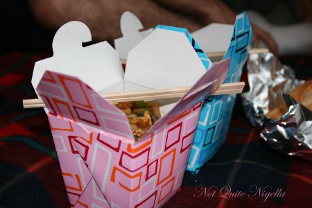 Sesame Peanut noodles from Nigella Express