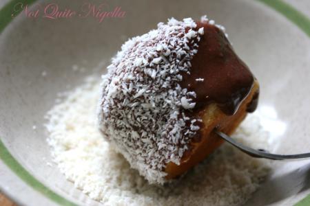 Lamington Angel cupcakes