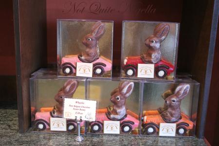 Colefax chocolates Bunny cars