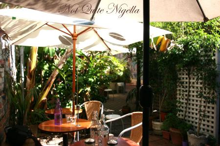 Sappho Books Courtyard Cafe