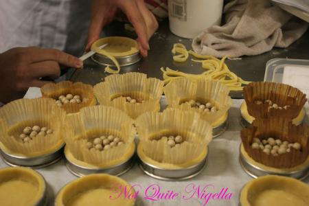 Adriano Zumbo Cooking classes Blind baking