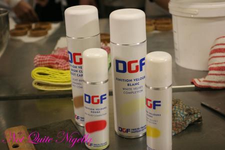 Adriano Zumbo Cooking classes colour sprays