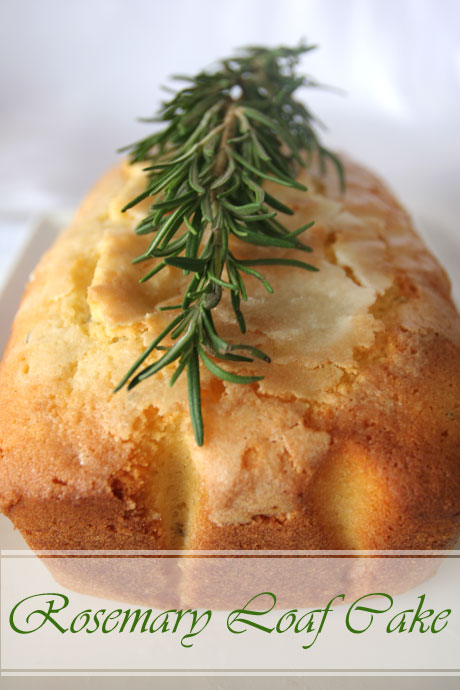 Rosemary Loaf cake