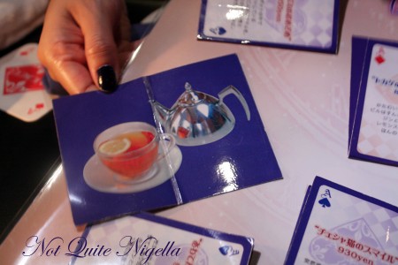 Alice in Wonderland Fantasy dining Ginza