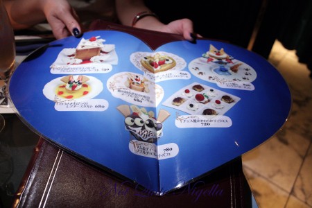 Alice in Wonderland Fantasy dining Ginza dessert menu
