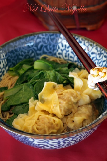a-dumplings2 Home made won ton dumplings