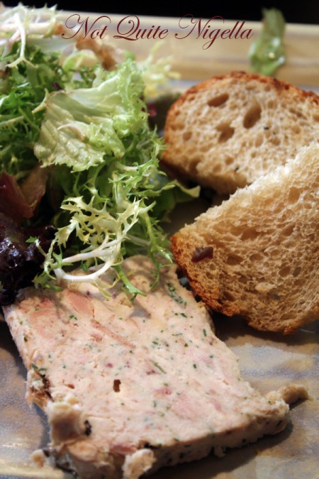 Le Mesturet rabbit terrine