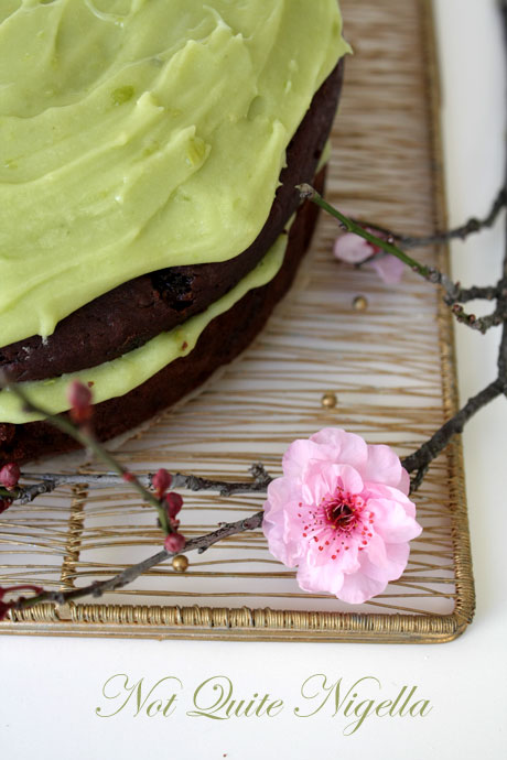 chocolate avocado cake 3