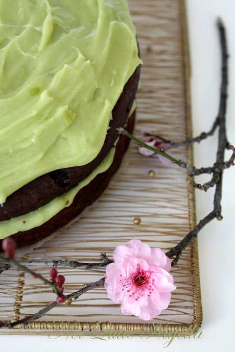 chocolate avocado cake 4