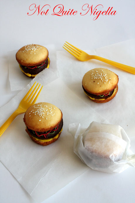 cheeseburger cupcakes 1