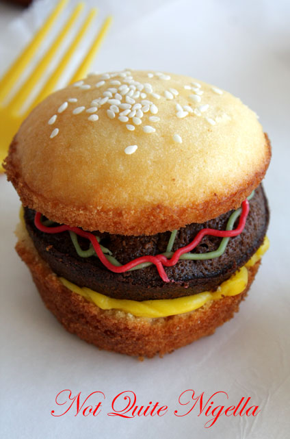 cheeseburger cupcakes 5