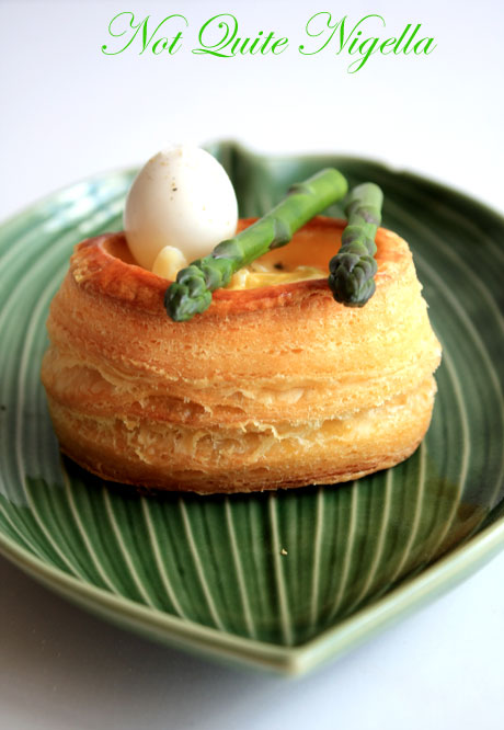 quail egg asparagus vol au vent 5 quail egg asparagus vol au vent 5