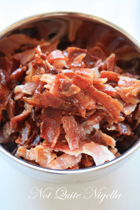 bacon pieces