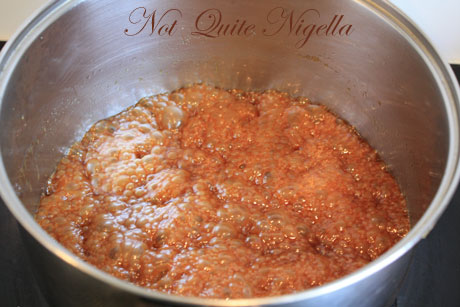 caramel bubbling caramel bubbling