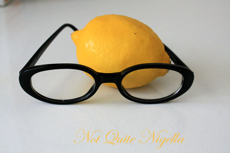 lemon glasses