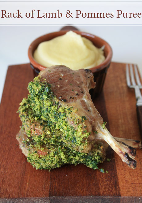 rack of lamb pommes puree 1