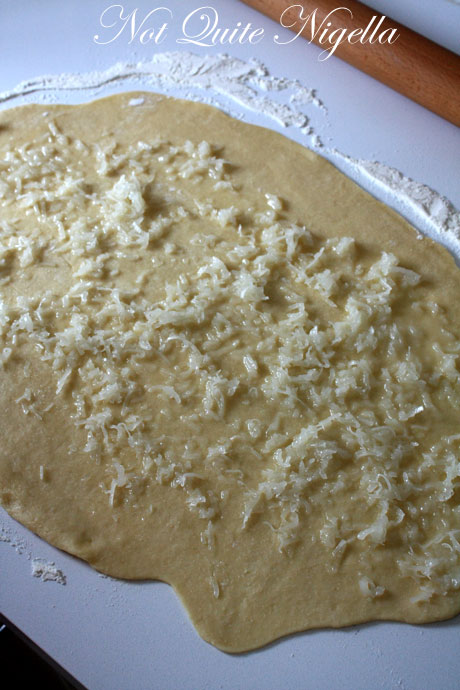 pastry with coconut pastry with coconut