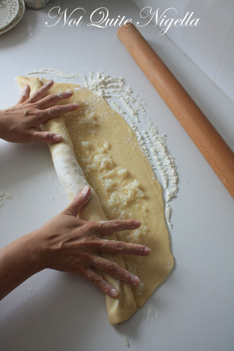 rolling up pastry rolling up pastry