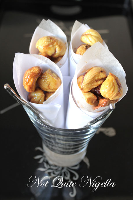 Chilli spiced chestnut recipe, cooking chestnuts