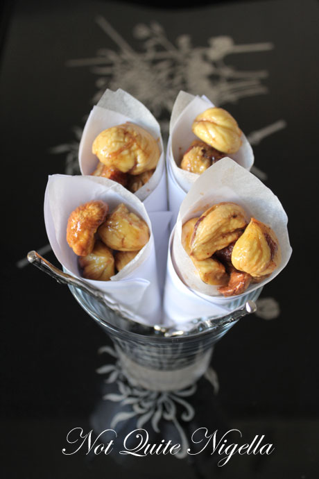 Chilli spiced chestnut recipe, cooking chestnuts