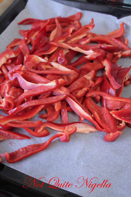 roasted capsicum and carrot soup