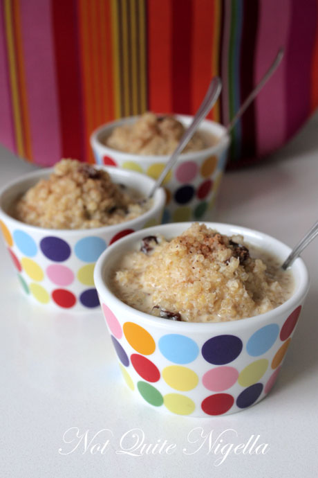 sweet quinoa pudding