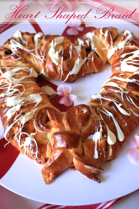 mothers day breakfast recipe, heart braid recipe