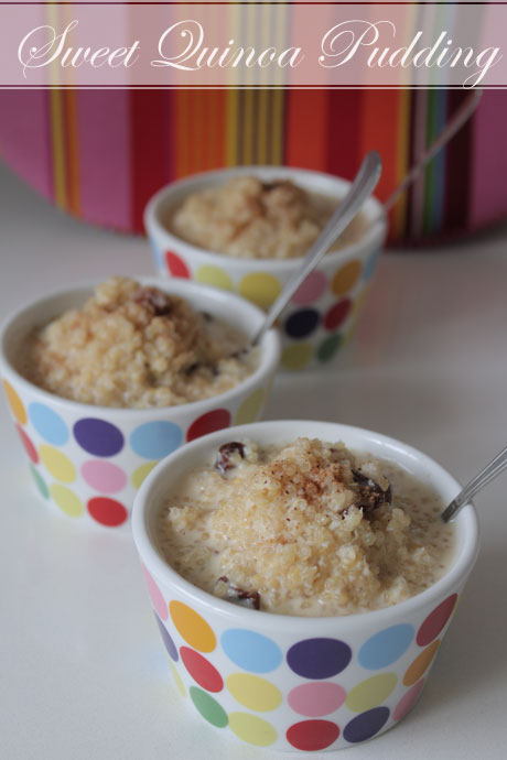 sweet quinoa pudding