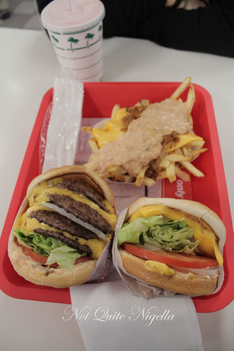 in and out burger, los angeles