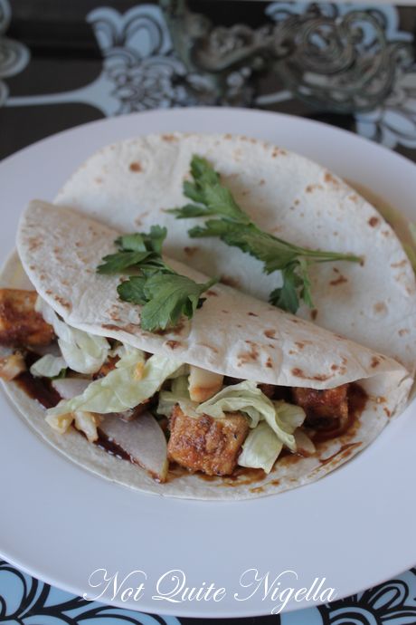crunchy tofu tacos, flying pig, recipe