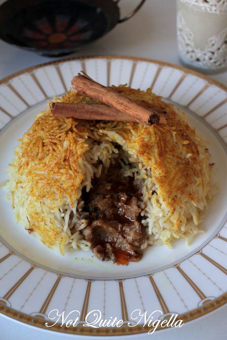 beef biryani bowl