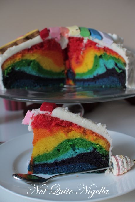 rainbow cake