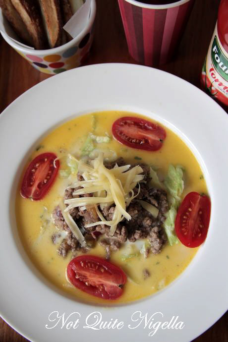 cheeseburger soup recipe