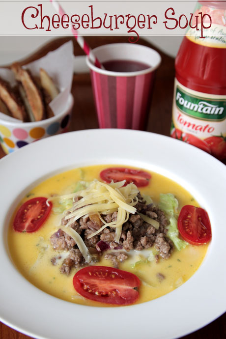cheeseburger soup recipe