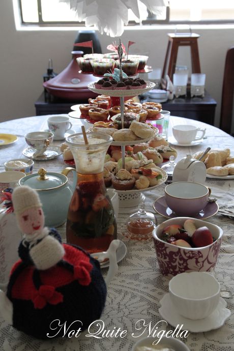 healthy afternoon tea