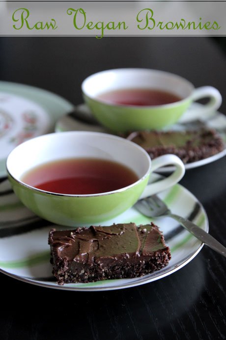 raw chocolate brownies