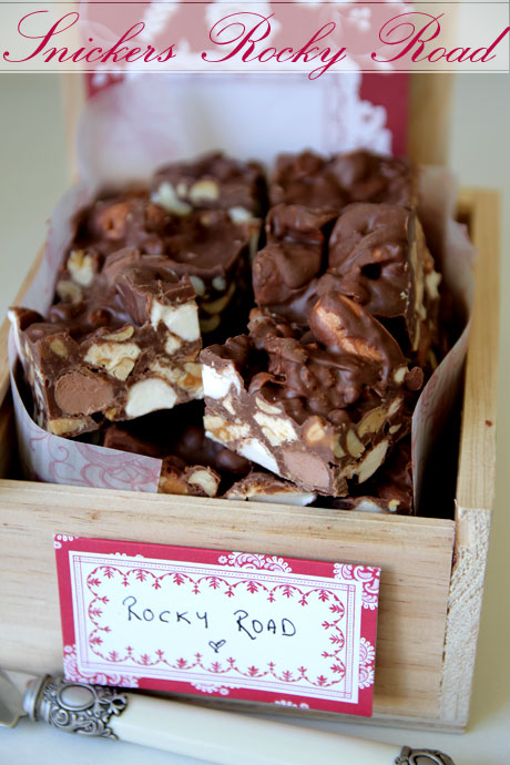 snickers rocky road
