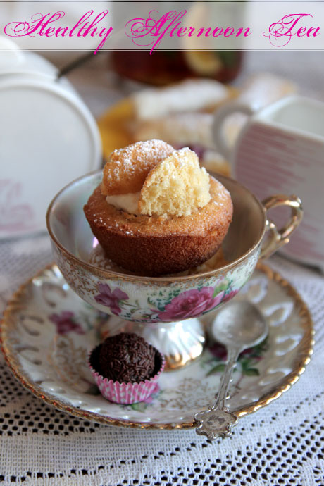healthy afternoon tea